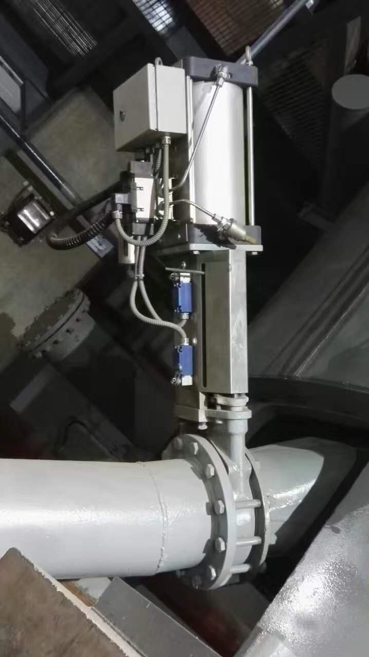 氣動刀閘閥使用現場